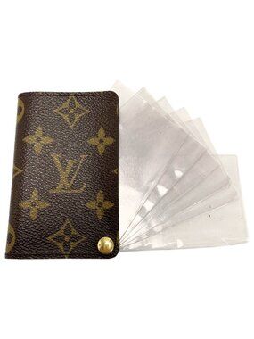 Louis Vuitton Monogram Card Holder Credit Press Ion Case